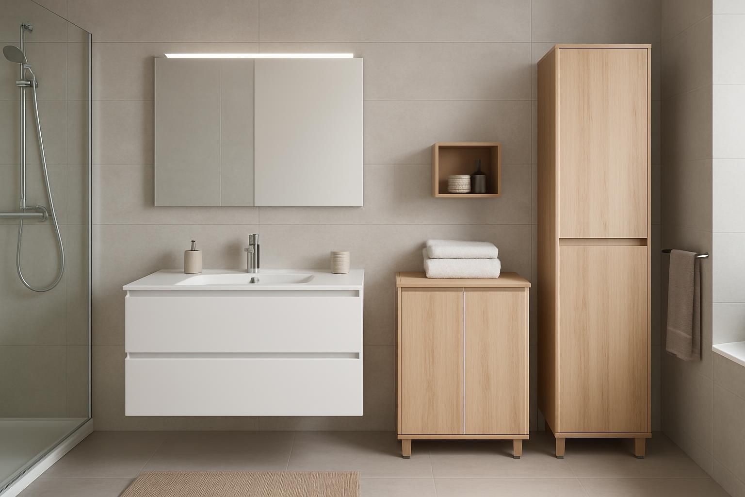 scopri i mobili bagno moderni scontati con offerte imperdibili online e in negozio. design innovativo e qualità a prezzi convenienti per arredare il tuo bagno con stile.