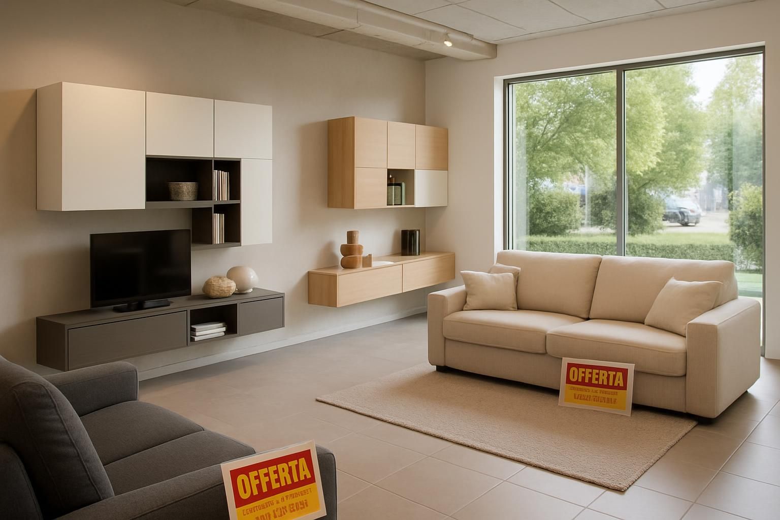 scopri le nostre offerte sui soggiorni completi e arredare il tuo living risparmiando senza rinunciare allo stile e alla qualità.